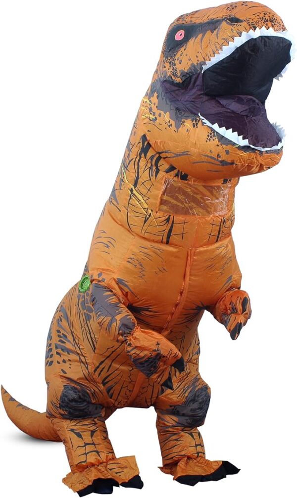 Inflatable Dinosaur Costume Adult - Multiple Colors - Image 5