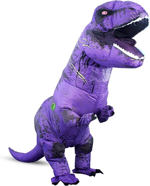 Inflatable Dinosaur Costume Adult - Multiple Colors