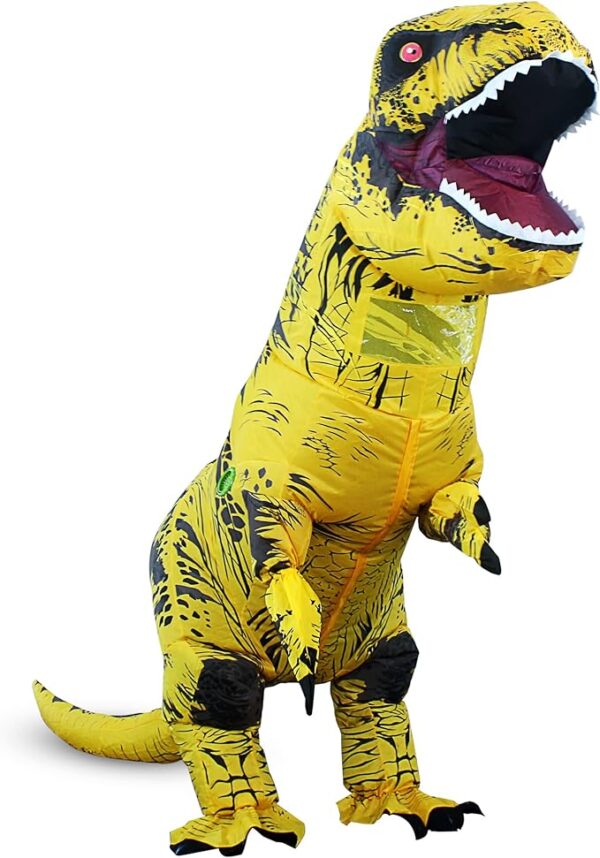 Inflatable Dinosaur Costume Adult - Multiple Colors - Image 3
